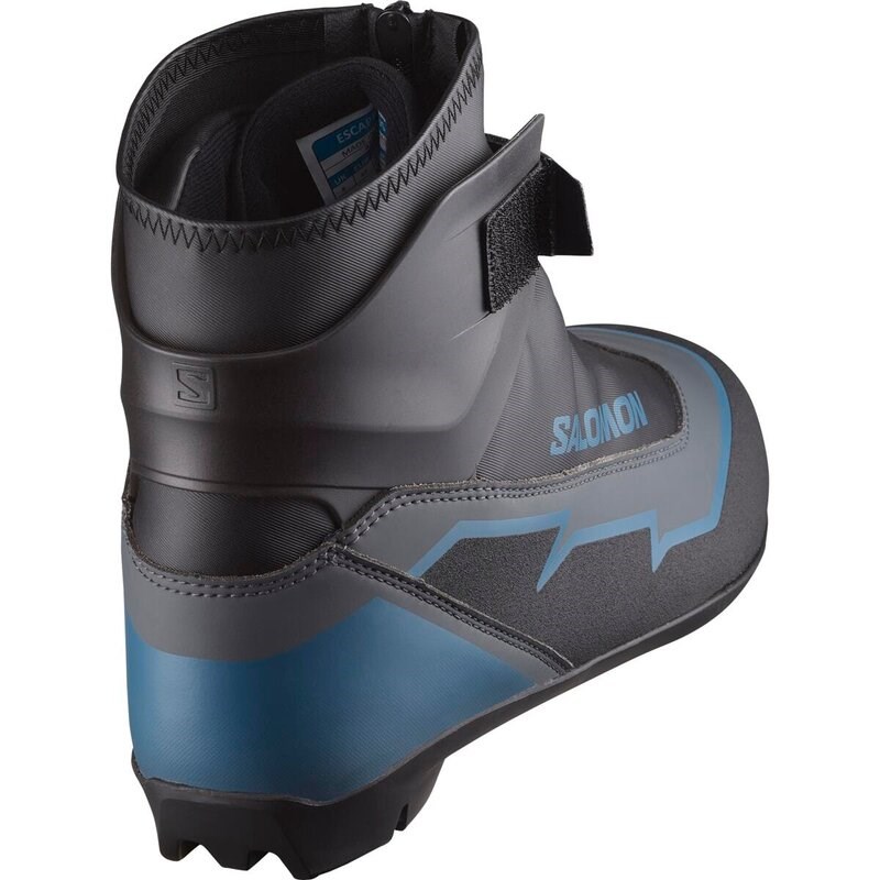 Salomon Herren Langlaufschuhe ESCAPE PLUS - Schwarz/Castlerock/Blaue Asche