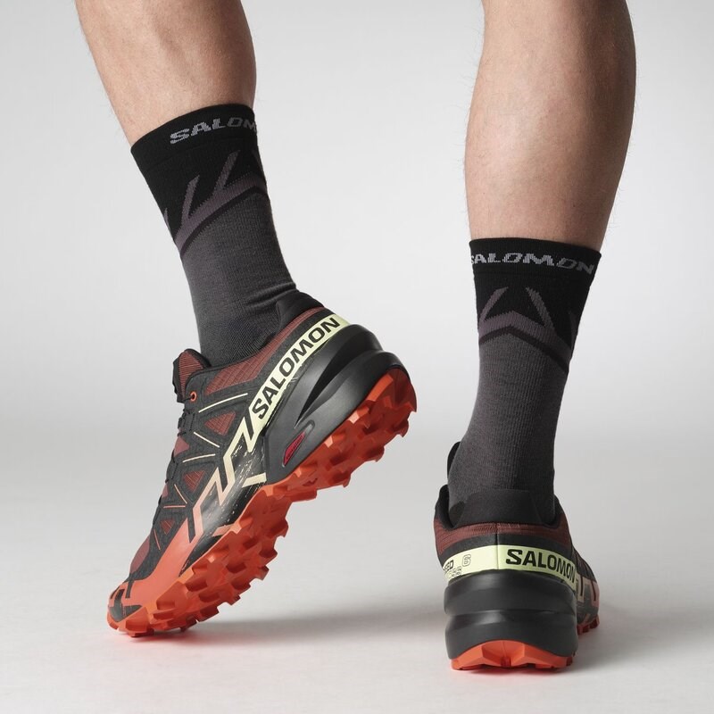 Salomon Damen Trailrunningschuhe SHOES SPEEDCROSS 6 W - Castlerock/Vanille Eisgrün/Rauchgrün