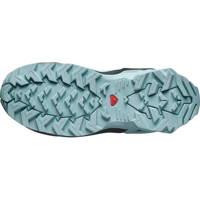 Salomon Kinder Trekkingstiefel SHOES X ULTRA MID GTX J - Turbulenz/Schwarz/Turmalin