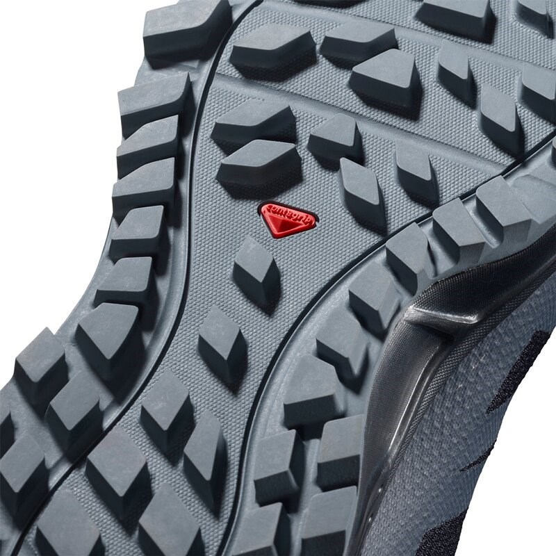 Salomon Damen Trailrunningschuhe TRAILSTER 2 - Blau/Dunkelblau/Schwarz/Grau