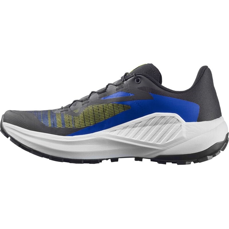 Salomon Herren Trailrunningschuhe SHOES GENESIS - Schwarz/Saure Limette/Bläulich