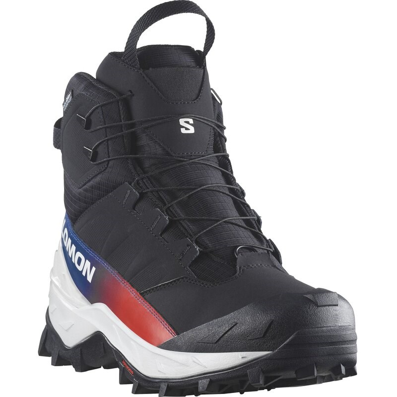 Salomon Herren Trekkingsandale SHOES CROSSTRAK POWDER WP EQUIPE - Schwarz/Schwarz/Schwarz
