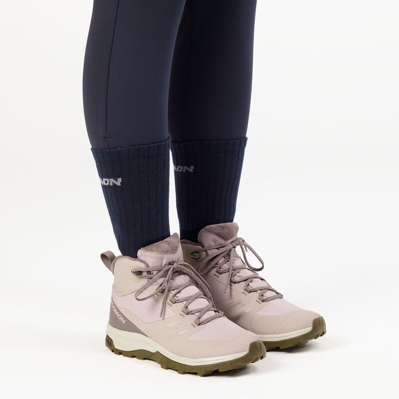 Salomon Damen Stiefel SHOES OUTSNAP WP W - Etherea/Eisen/Coyote Brown