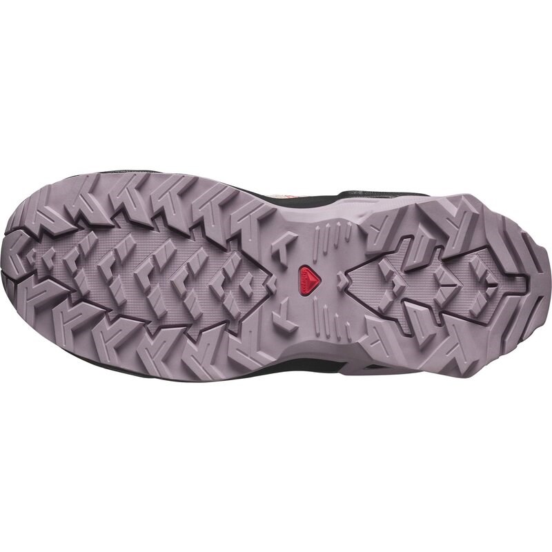 Salomon Kinder Walkingschuhe SHOES X ULTRA GTX J - Nirvana/Schwarz/Fusionskoralle