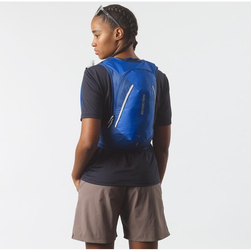 Salomon Rucksack CROSS 8 NAUTICAL - NAUTICAL BLUE/Limoges/LUNAR ROCK