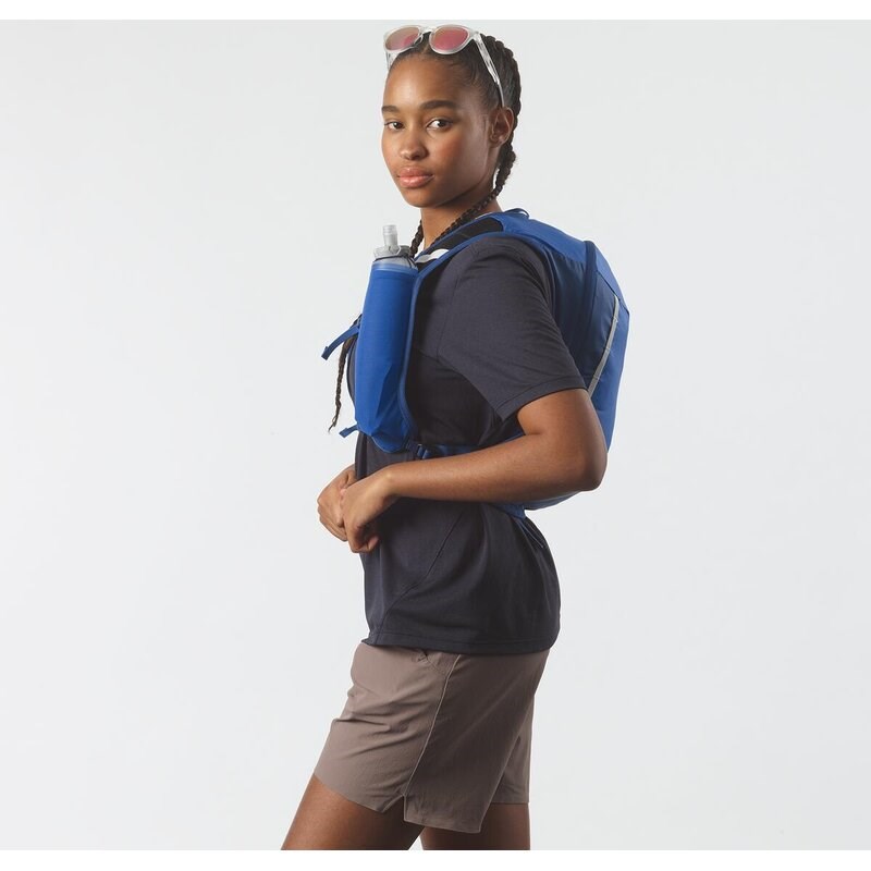 Salomon Rucksack CROSS 8 NAUTICAL - NAUTICAL BLUE/Limoges/LUNAR ROCK