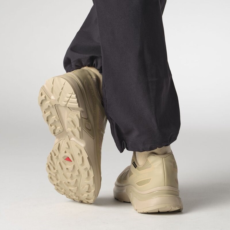 Salomon Herren Freizeitschuhe SHOES XT-EVR GTX M - Safari/Weißer Pfeffer/Schwarz