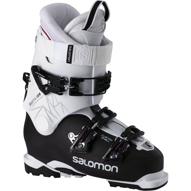 Salomon Damen Skistiefel Quest Pro 100 CS W - Weiß/Schwarz/Lila